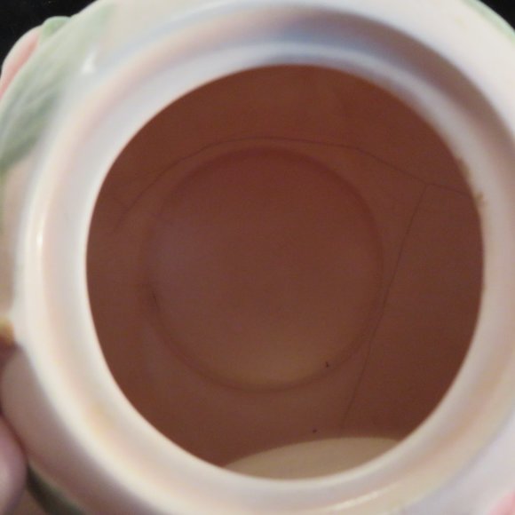 Fitz & Floyd DISPLAY ONLY Teapot Blushing Rose (109C) - Picture 7 of 11